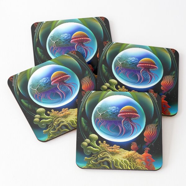 Item preview, Out Of This World Spheres Jellyfish designed and sold by J-CCreations.