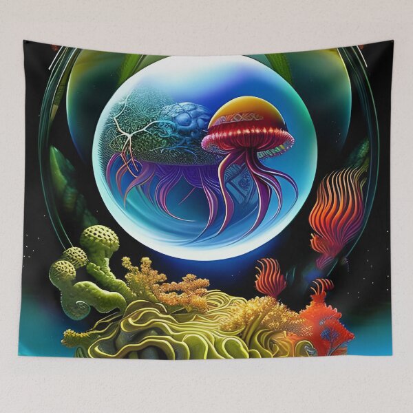 Item preview, Out Of This World Spheres Jellyfish designed and sold by J-CCreations.