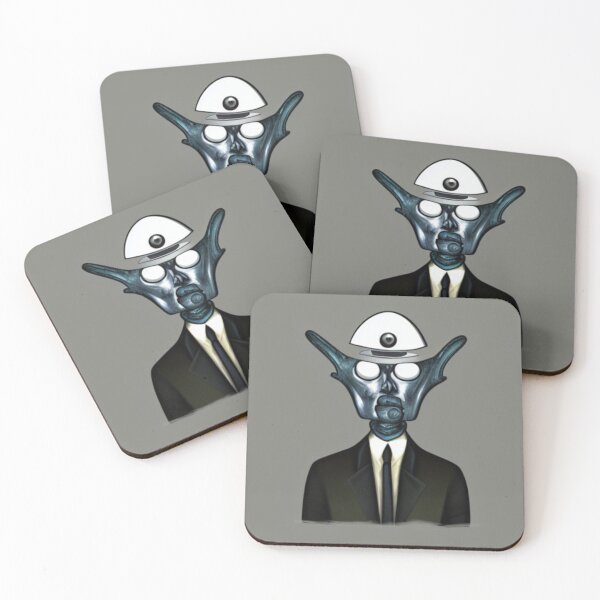 Item preview, alienated inspector designed and sold by MyOilArt4you.