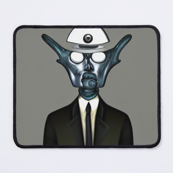 Item preview, alienated inspector designed and sold by MyOilArt4you.