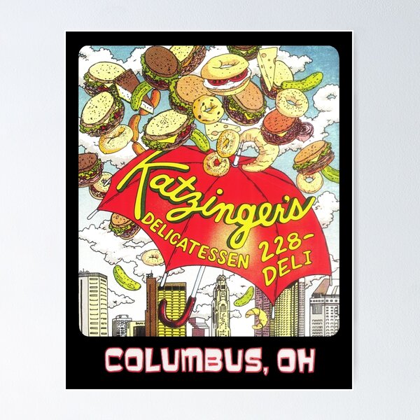Item preview, Katzinger's Raining Bagels designed and sold by Katzinger's Delicatessen.
