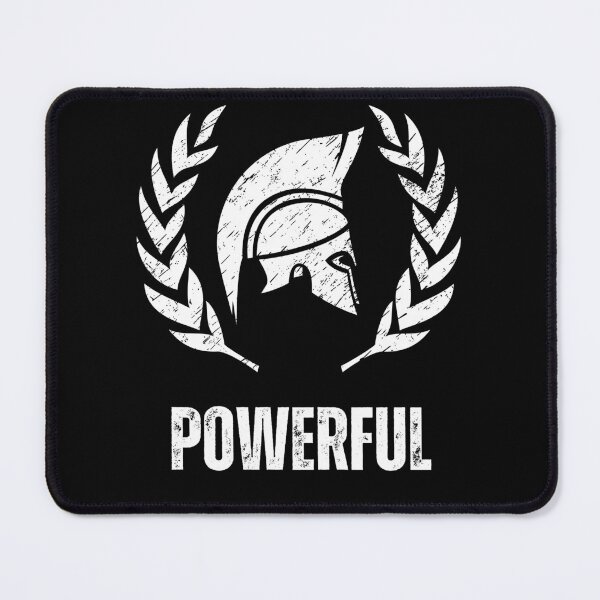 Item preview, Spartan Lambda - Powerful - Bodybuilder - Funny Gym Quote designed and sold by ImagesDesigns.