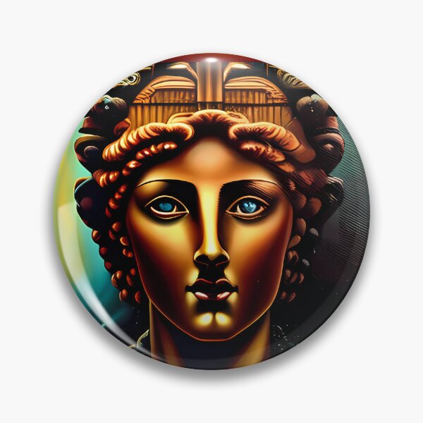 Item preview, Roman empress oil painting designed and sold by BigBrainArtwork.