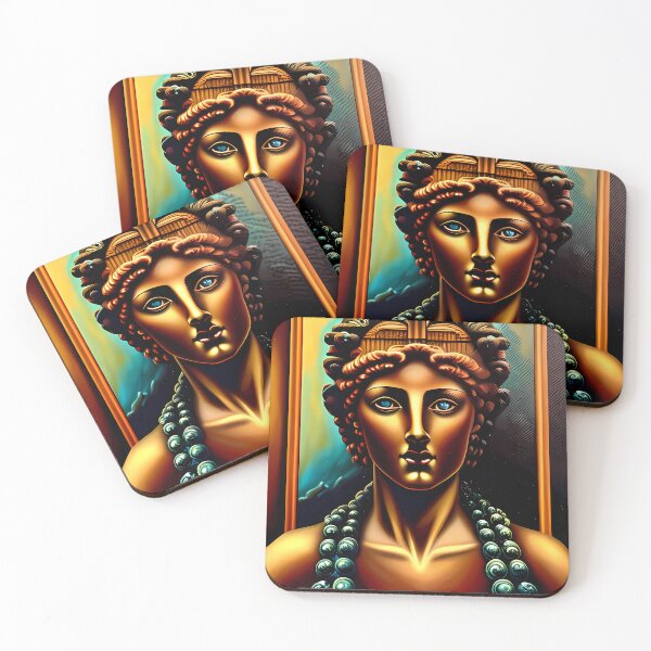 Item preview, Roman empress oil painting designed and sold by BigBrainArtwork.