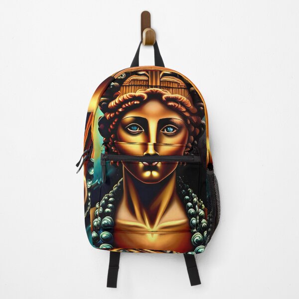 Item preview, Roman empress oil painting designed and sold by BigBrainArtwork.