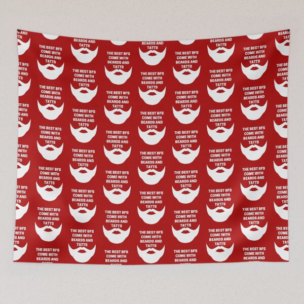 Item preview, The Best BFs Come With Beards and Tatts White designed and sold by Indra Agrawal.