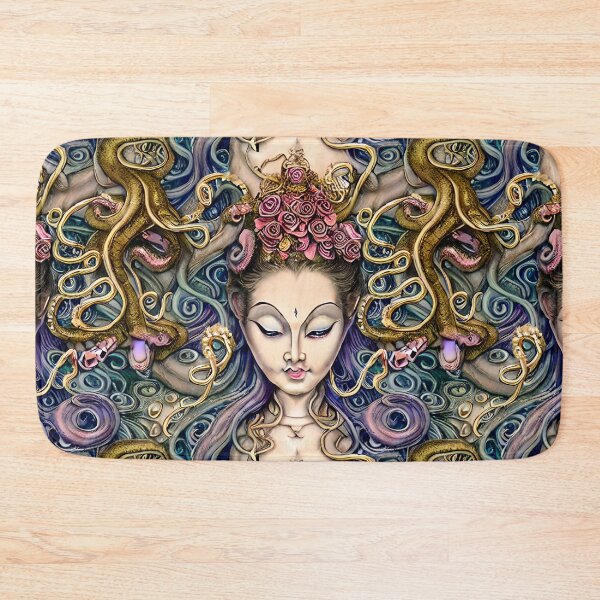 Item preview, Meditating Buddha in the Deep Blue Sea  designed and sold by BadassBazaar.