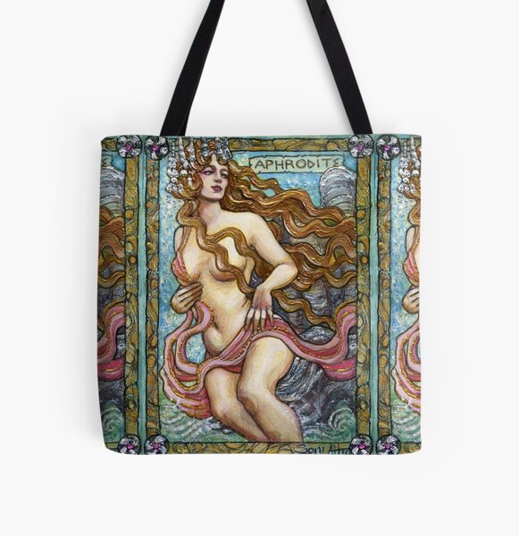Aphrodite All Over Print Tote Bag
