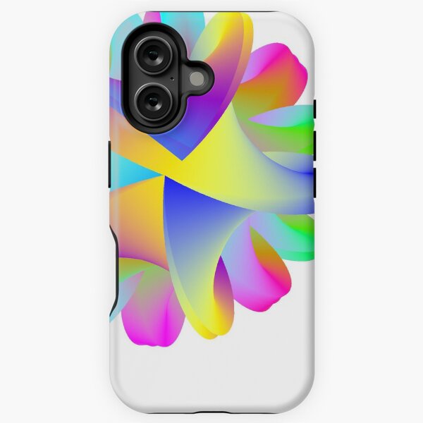 Coils of the Plumed Rainbow Serpent iPhone Tough Case