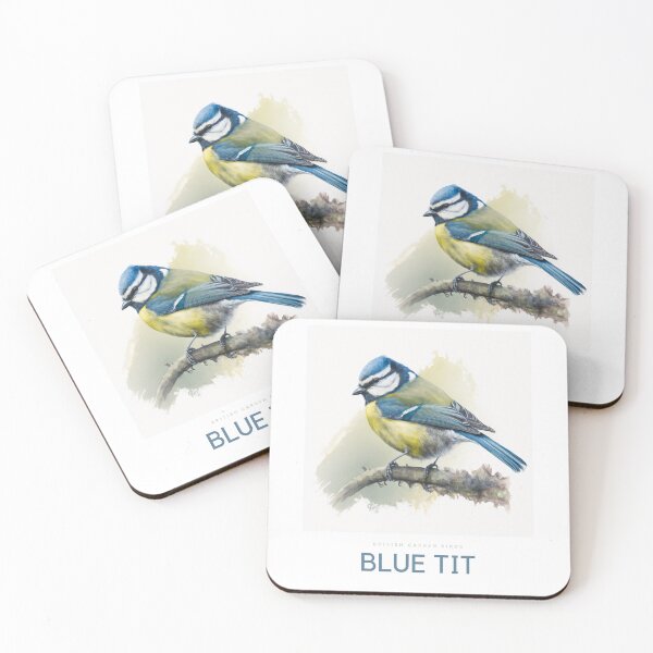 Item preview, British Garden Birds: Blue Tit designed and sold by andreipopescu.