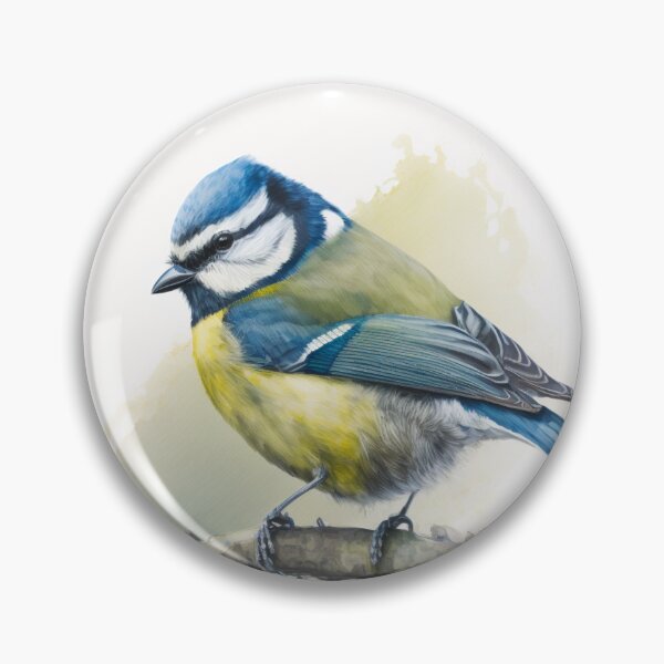 Item preview, British Garden Birds: Blue Tit designed and sold by andreipopescu.