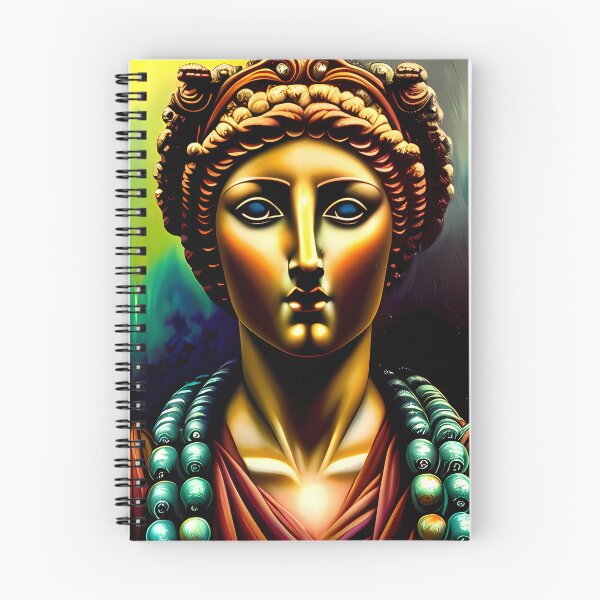 Item preview, Roman statue empress painting designed and sold by BigBrainArtwork.