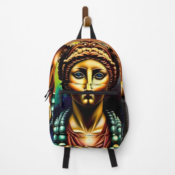 Item preview, Roman statue empress painting designed and sold by BigBrainArtwork.