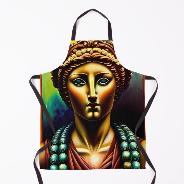 Item preview, Roman statue empress painting designed and sold by BigBrainArtwork.
