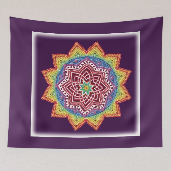 Item preview, Yellow flower Mandala  designed and sold by ShreecreatE.