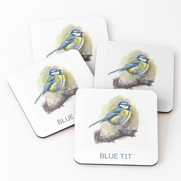 Item preview, British Garden Birds: Blue Tit designed and sold by andreipopescu.