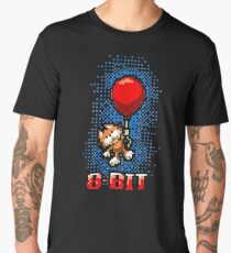 Retro Pixel Cat Men's Premium T-Shirt