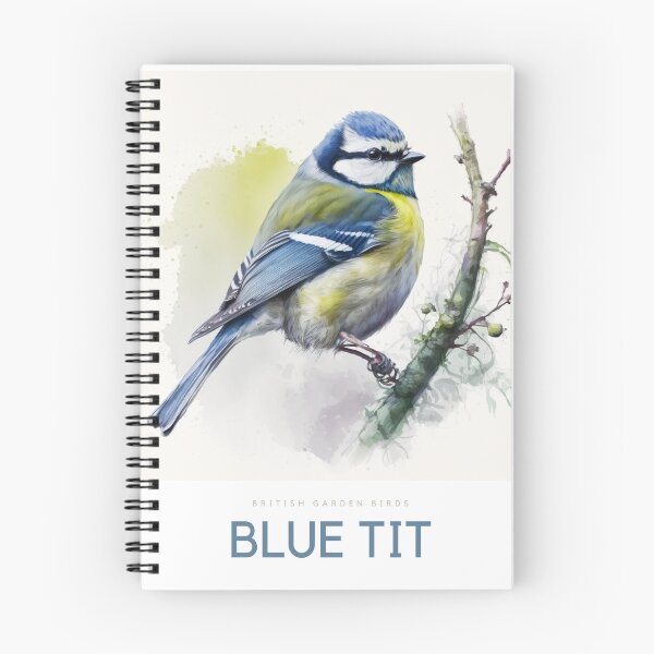 Item preview, British Garden Birds: Blue Tit designed and sold by andreipopescu.