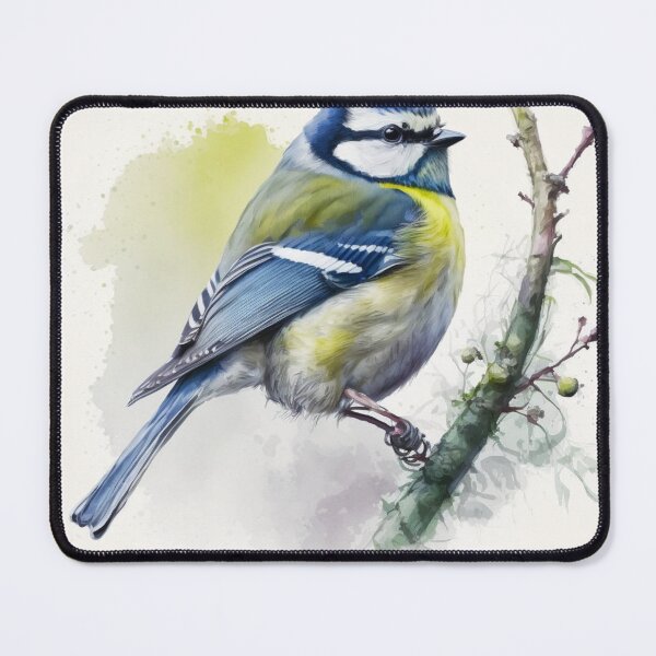 Item preview, British Garden Birds: Blue Tit designed and sold by andreipopescu.