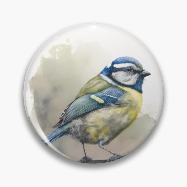 Item preview, British Garden Birds: Blue Tit designed and sold by andreipopescu.