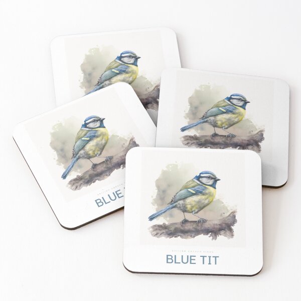 Item preview, British Garden Birds: Blue Tit designed and sold by andreipopescu.