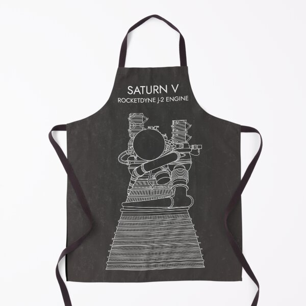 Aperçu de l'œuvre Rocketdyne J-2 Engine. Saturn V (Blackboard) créée et vendue par BGALAXY.