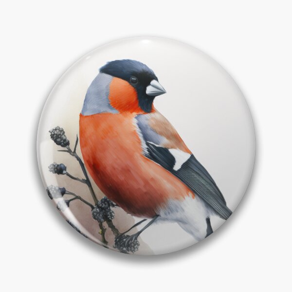 Item preview, British Garden Birds: Bullfinch designed and sold by andreipopescu.