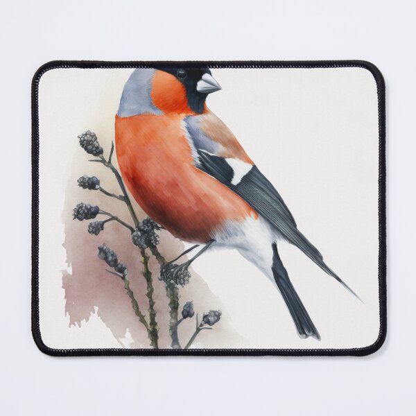 Item preview, British Garden Birds: Bullfinch designed and sold by andreipopescu.