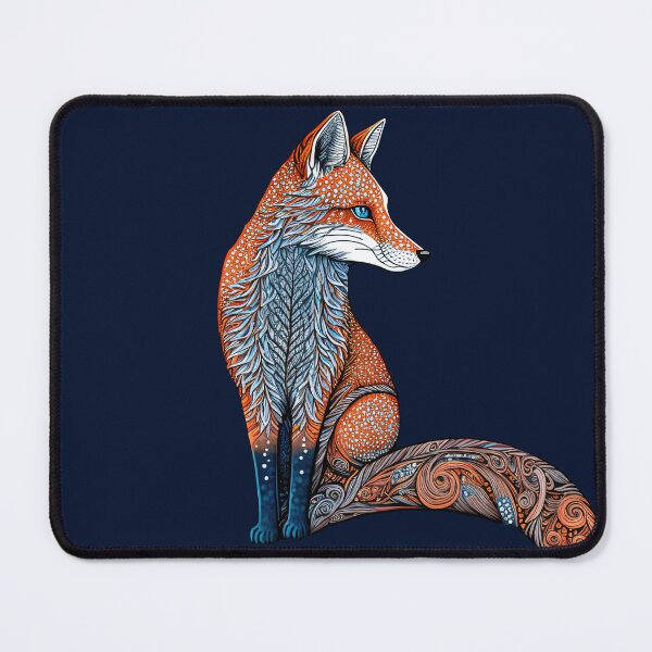 Item preview, Winter Fox Zentangle designed and sold by Staibshine.
