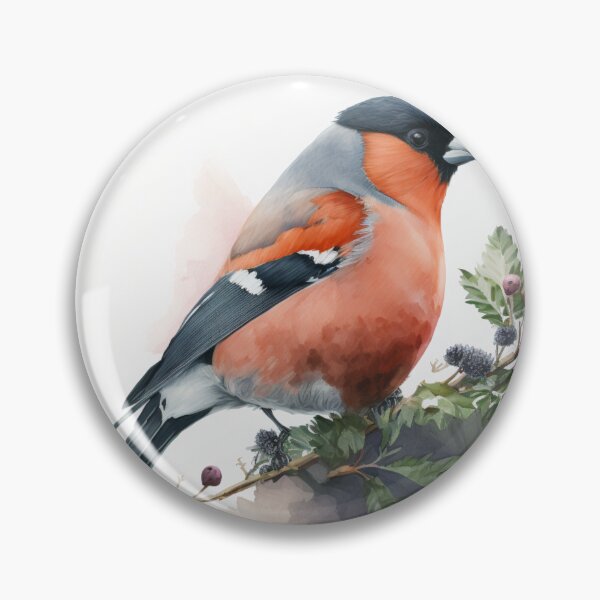 Item preview, British Garden Birds: Bullfinch designed and sold by andreipopescu.