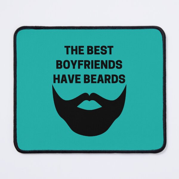 Item preview, The Best Boyfriends Have Beards designed and sold by Indra Agrawal.