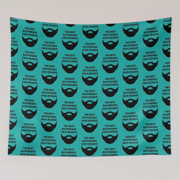 Item preview, The Best Boyfriends Have Beards designed and sold by Indra Agrawal.