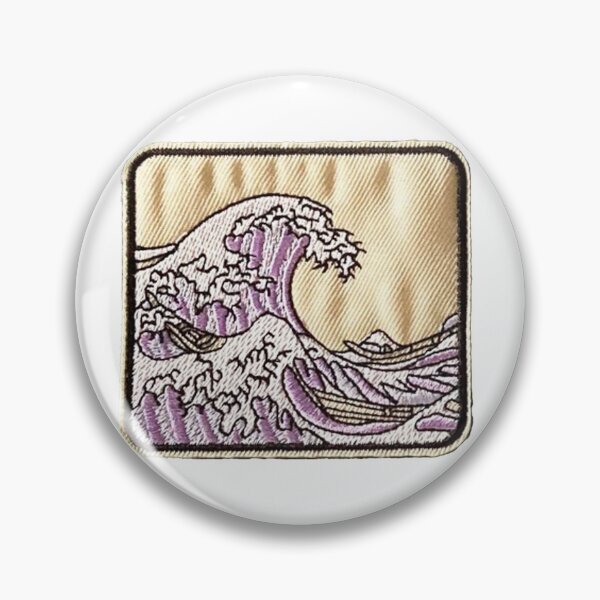 Item preview, Japanese Wave Sticker designed and sold by designolo.