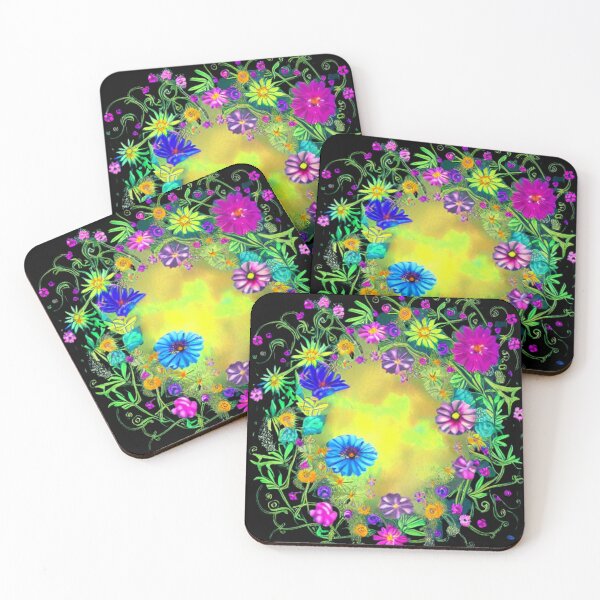 Item preview, COLORFUL FLOWERS - PERSONALISE YOUR TEXT IN THE MIDDLE designed and sold by DanaMire.