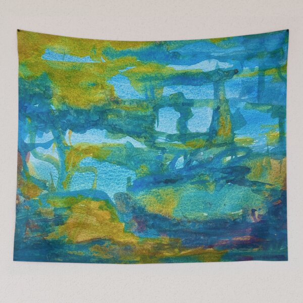 Item preview, Abstract Landscape Number II designed and sold by Mark Jesus-Allen.