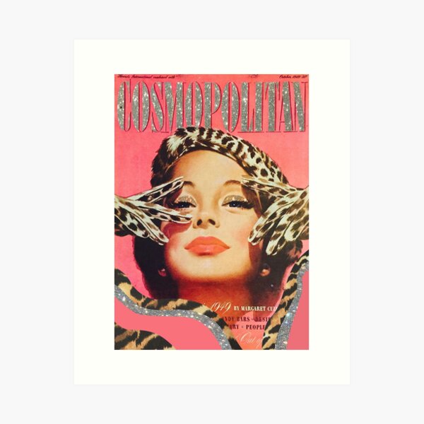 Item preview, Vintage Cosmopolitan Cover designed and sold by ekneifel.