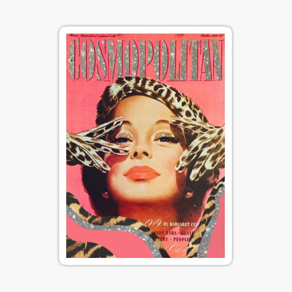 Artikel-Vorschau von Vintage Cosmopolitan Cover, designt und verkauft von ekneifel.