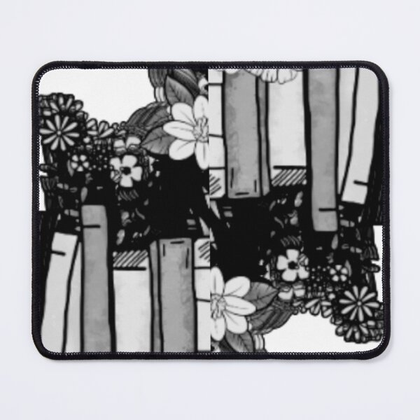 Item preview, Black and White Book Tile Mirror designed and sold by India2022.