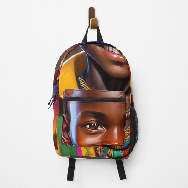 Item preview, Smiling African Boy In Colorful Attire Print #1 designed and sold by KOZIDESIGNS.