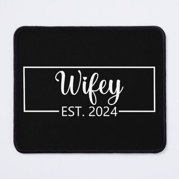 Item preview, Wifey Est 2024 | Cute Wedding Gift | New Wife 2024 | Gift for Fiance designed and sold by AMINE ★★★★★.