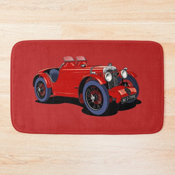 Item preview, MG C-Type vintage sports car designed and sold by Webazoot Industries - Car Art.