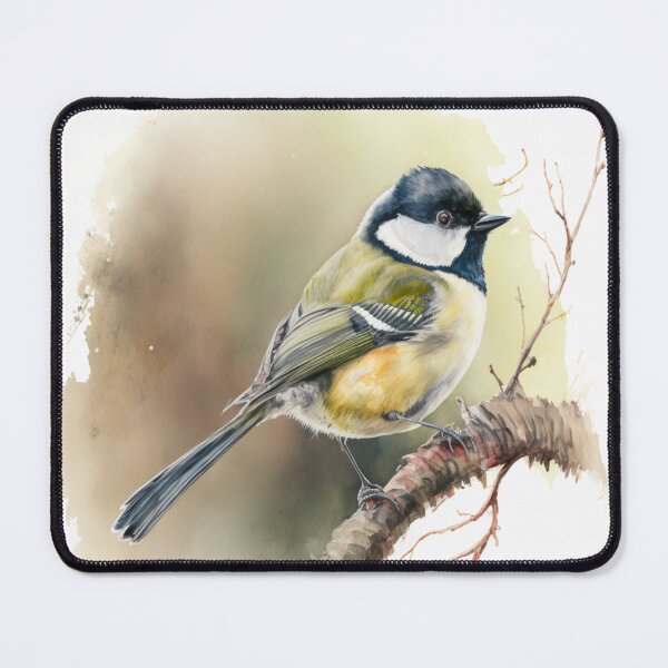 Item preview, British Garden Birds: Great Tit designed and sold by andreipopescu.