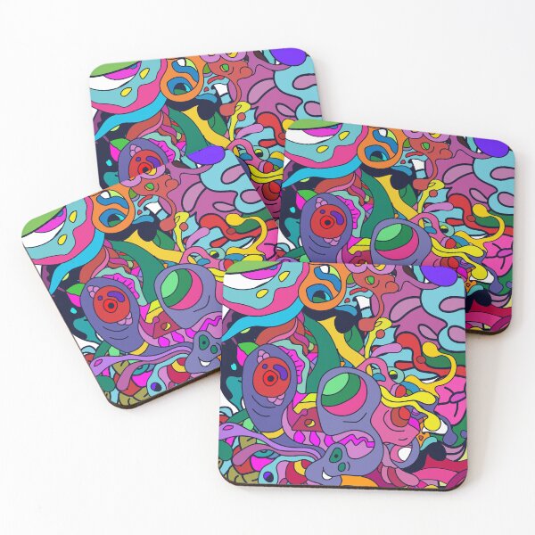 Item preview, Keep Vibe Doodle Pattern designed and sold by DJava-ArtO.