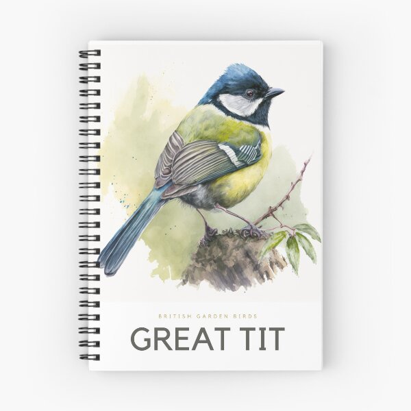 Item preview, British Garden Birds: Great Tit designed and sold by andreipopescu.