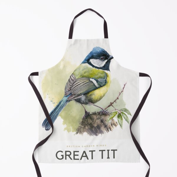 Item preview, British Garden Birds: Great Tit designed and sold by andreipopescu.