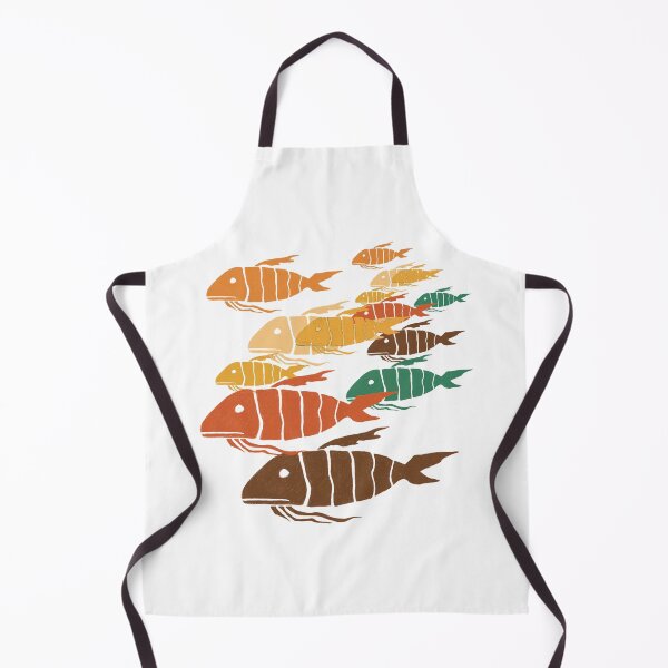 Item preview, Shoal of fish pattern designed and sold by Nigh-designs.