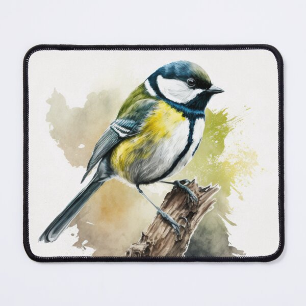 Item preview, British Garden Birds: Great Tit designed and sold by andreipopescu.