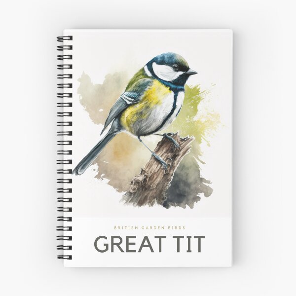 Item preview, British Garden Birds: Great Tit designed and sold by andreipopescu.