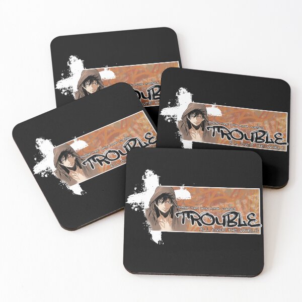 Item preview, Trouble all over the world WH designed and sold by identicrist Christian Designs.