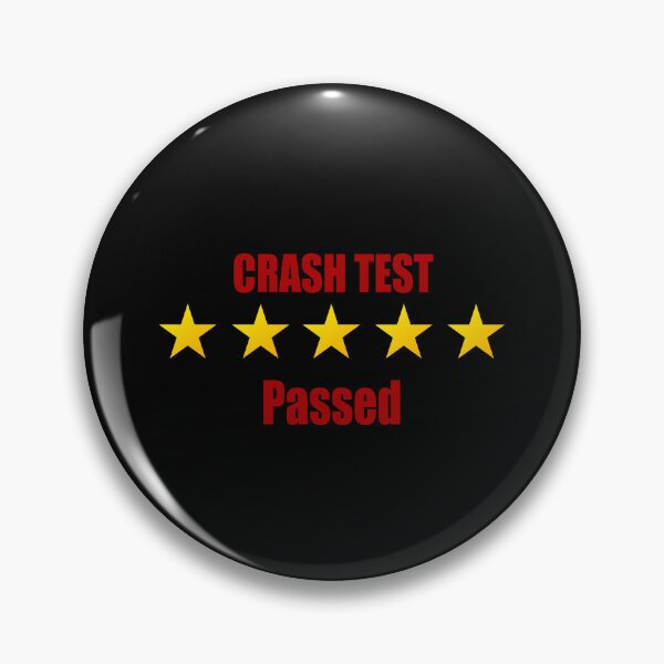 Item preview, Five stars to crash test picture designed and sold by Lacasadellora.